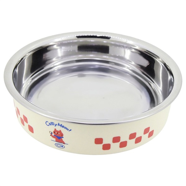 ドギーマン ステンレスの食器 ごはんにゃわん 猫用 ダイナー(ダイナー)