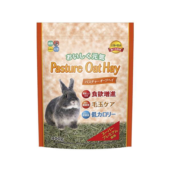 ハイペット パスチャーオーツヘイ 400g