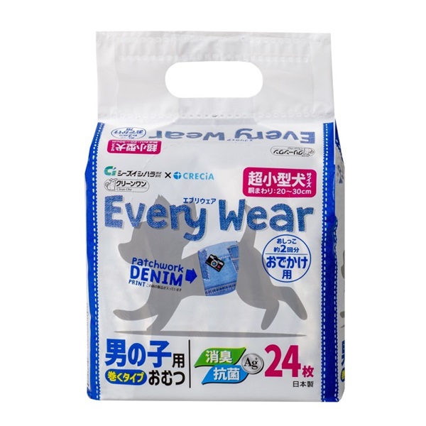 シーズイシハラ クリーンワン エブリウェア おでかけ用 超小型犬サイズ 24P(おでかけ用 超小型犬サイズ)